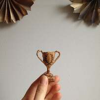 Tiny trophy award