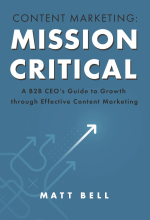 Content Marketing - Mission Critical - cover image