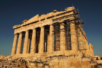 Parthenon temple on the Athenian Acropolis, Attica, Greece.