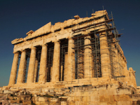 The Athenian Acropolis Parthenon temple on the Athenian Acropolis, Attica, Greece.